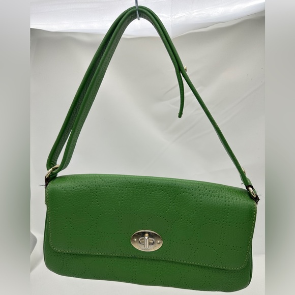 Kate Spade Vibrant Green Shoulder Bag - Picture 1 of 16